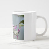 Coole Orchids-Design-Tasse bleibe Jumbo-Tasse (Rechts)