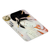 Coole orientalische Geisha-Kunst Magnet (Rechte Seite)