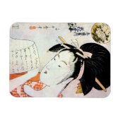 Coole orientalische Geisha-Kunst Magnet (Horizontal)