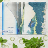 Coole orientalische Japaner Hokusai Fuji Handtuch (Gefaltet)