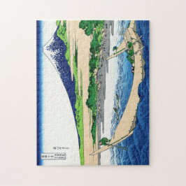 Coole orientalische Japaner Hokusai Fuji Puzzle