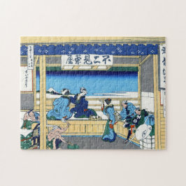 Coole orientalische Japaner Hokusai Fuji Puzzle