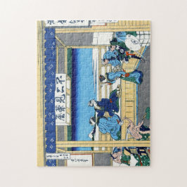 Coole orientalische Japaner Hokusai Fuji Puzzle