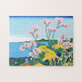 Coole orientalische Japaner Hokusai Fuji Puzzle