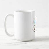 Coole orientalische Japaner Koi Kaffeetasse (Links)