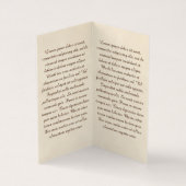 Coole orientalische japanische Drachengott Tätowie Visitenkarten (Innenseite)