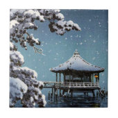 Coole orientalische japanische fliese (Vorderseite)