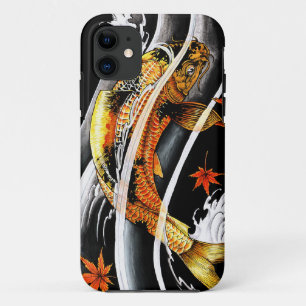 Coole orientalische japanische Gold-Lucky-Koi-Fisc Case-Mate iPhone Hülle