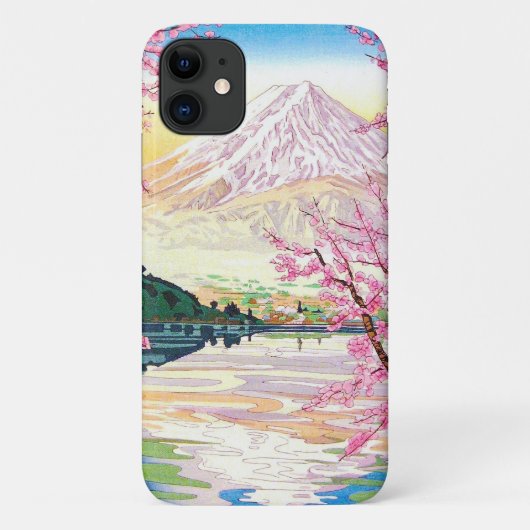 Coole orientalische japanische Kirschbaumkunst Case-Mate iPhone Hülle (Rückseite)
