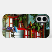 Coole orientalische japanische Klassik Case-Mate iPhone Hülle (Rückseite (Horizontal))