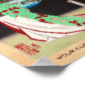 Coole orientalische japanische Kunst Poster (Ecke)