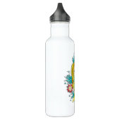 Coole orientalische japanische Regenbogen koi Trinkflasche (Links)