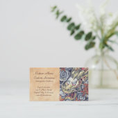 Coole orientalische japanische visitenkarte (Stehend Vorderseite)