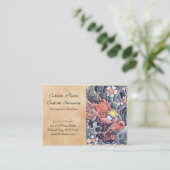 Coole orientalische japanische visitenkarte (Stehend Vorderseite)