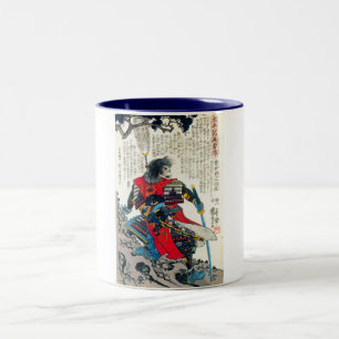 Coole orientalische klassische japanische zweifarbige tasse