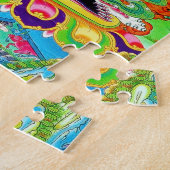 Coole orientalische Mandala Yamantaka lebendige Go Puzzle (Seite)