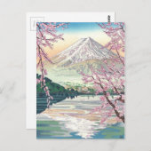 Coole orientalische postkarte (Vorne/Hinten)