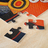 Coole orientalische Thangka Bhairava Tattoo Art Puzzle (Seite)