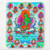 Coole orientalische tibetanische thangka mousepad (Vorne)
