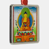 Coole orientalische tibetanische thangka silbernes ornament (Rechts)