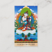 Coole orientalische tibetanische thangka visitenkarte (Rückseite)