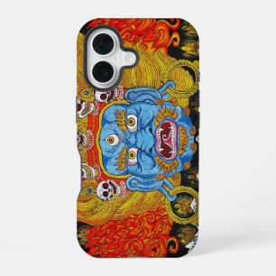 Coole orientalische tibetische Thangka-Dämonen-Tat iPhone 16 Hülle