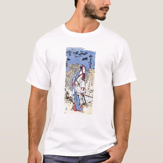 Coole orientalische traditionelle japanische T-Shirt (Vorderseite)