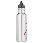 Coole originelle Triathlon Water Flasche Edelstahlflasche (Links)