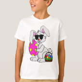 coole Osterbunny Ei Jagd lustige Design T - Shirt (Vorderseite)