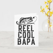Coole Pa Fischerei Fischer Funny Retro Karte (Gelbe Blume)