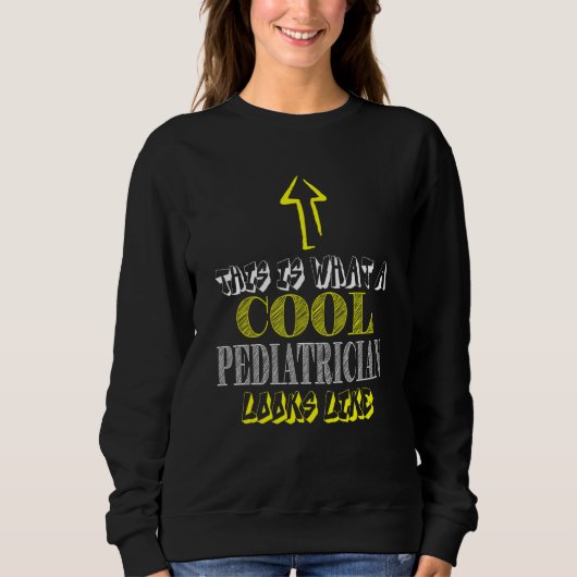 Coole Pädiatrie Sweatshirt (Vorderseite)
