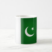 Coole pakistanische Flagge Kaffeetasse (Mittel)