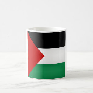 Coole palästinensische Flagge Kaffeetasse