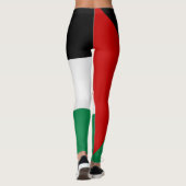 Coole Palästinensische Flagge Leggings (Rückseite)
