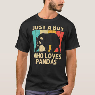 Coole Panda für Kinder Boys Panda Bären Tierzookee T-Shirt