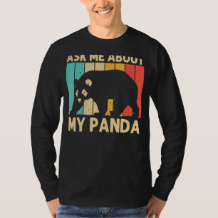 Coole Panda für Männer Frauen Panda Bären Tierzook T-Shirt