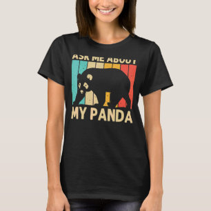 Coole Panda für Männer Frauen Panda Bären Tierzook T-Shirt