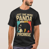 Coole Panda für Männer Frauen Panda Bären Tierzook T-Shirt (Vorderseite)