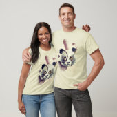 Coole Panda Illustration Art T-Shirt (Unisex)