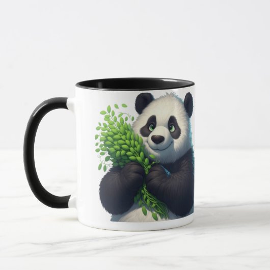 Coole Panda-Kaffee-Tee-Tasse Tasse (Links)