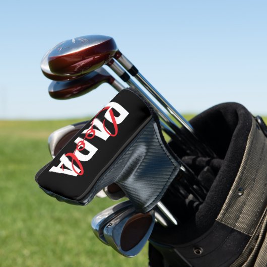 Coole Papa Golf Head Cover Headcover (In Situ)