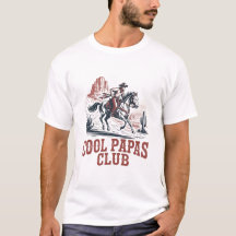 Coole Papas Club Retro Western Cowboy Papa lustig