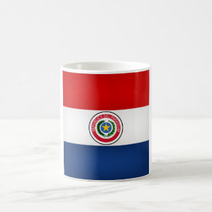 Coole Paraguay-Flagge Kaffeetasse