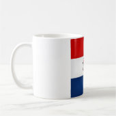 Coole Paraguay-Flagge Kaffeetasse (Links)