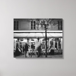 Coole Pariser Lebensweise und Kultur Leinwanddruck