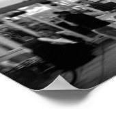 Coole Pariser Lebensweise und Kultur Poster (Ecke)