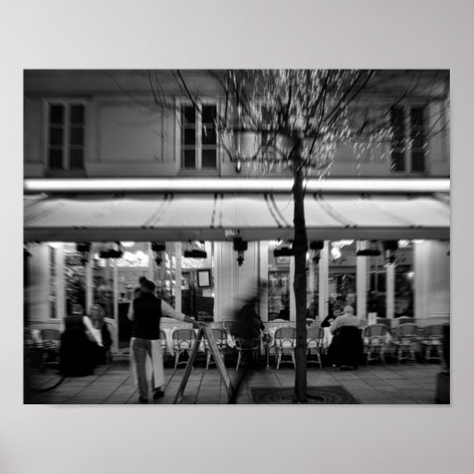 Coole Pariser Lebensweise und Kultur Poster (Vorne)