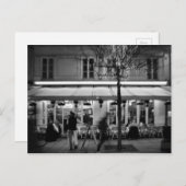 Coole Pariser Lebensweise und Kultur Postkarte (Vorne/Hinten)