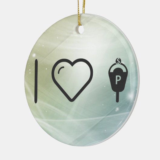 Coole Parkmeter Keramikornament (Links)