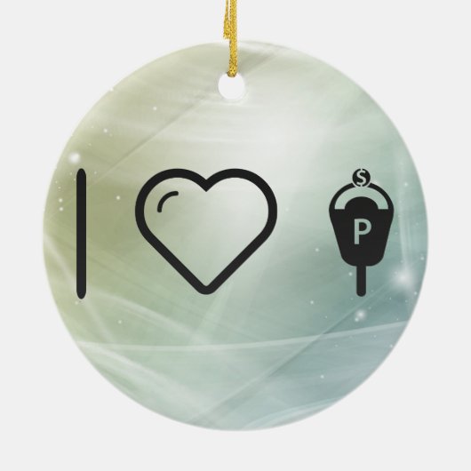 Coole Parkmeter Keramikornament (Hinten)